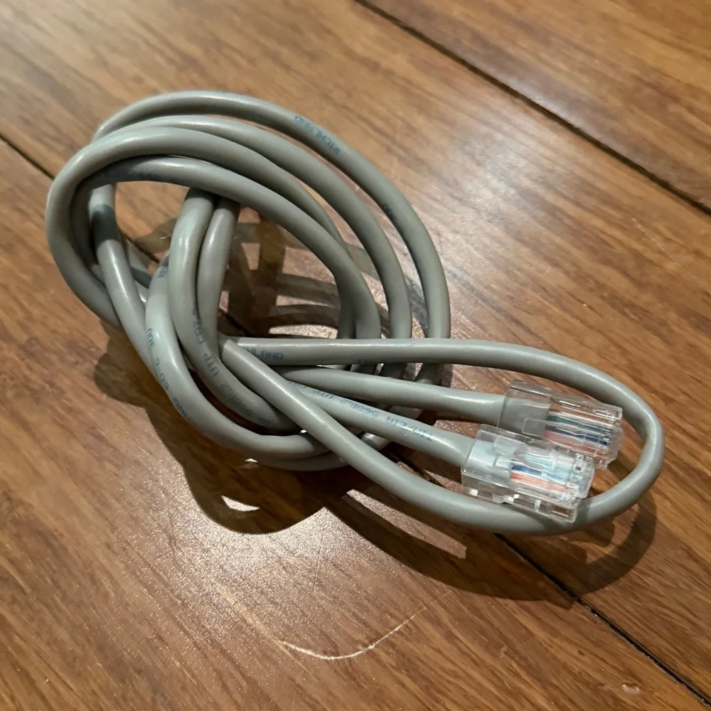 6 Assorted CAT5e Ethernet Cables - 5ft, 6ft, 10ft, 15ft, 50ft